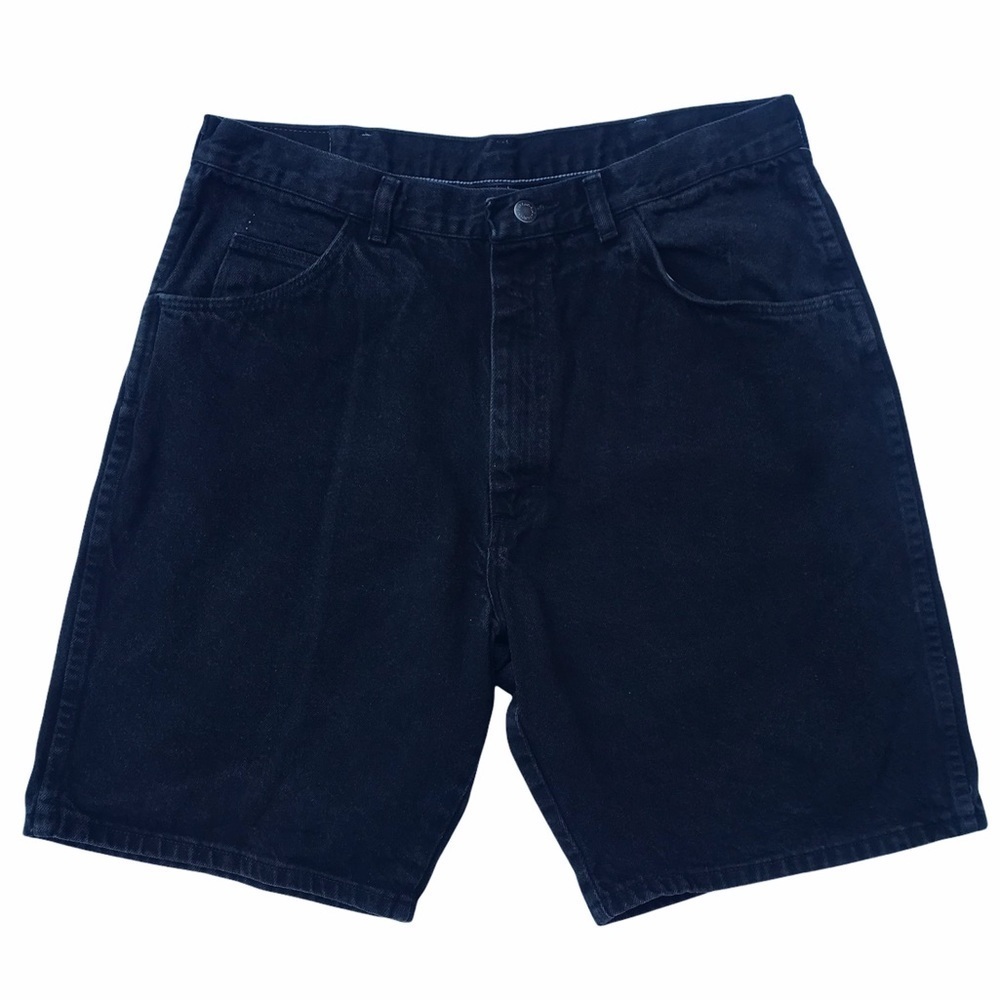 Wrangler Men’s Black Jean Shorts 34 W